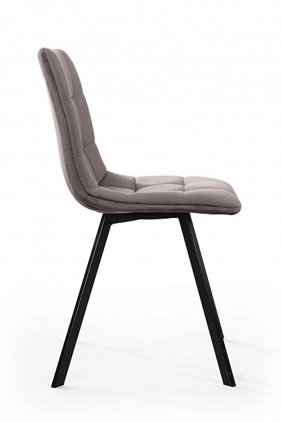Стул UNO, бархат антрацит 14/ чёрный профиль - Вид 4