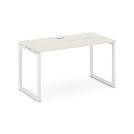 Стайл Проджект Стол письменный SN-4O.SP-001 Дуб Наварра/Металл Белый 980*600*750 - Фото предпросмотра