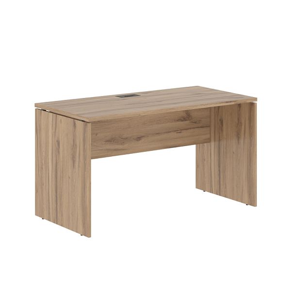 Стол прямой EDST 1367 Дуб Денвер светлый/Мокко 1360х670х750 EDIS - Вид 1