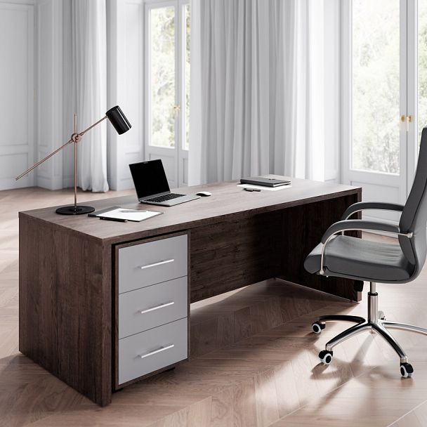 Шкаф для бумаг Point 90x45x195,4 дуб апрельский - Вид 6