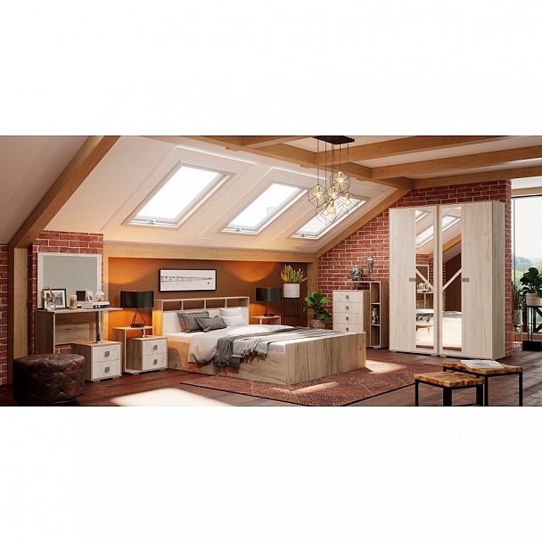 Тумба с 2-мя ящиками "Ольга 17" - Вид 3