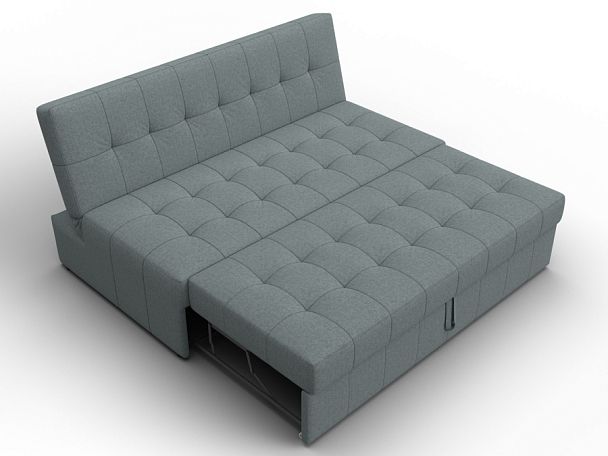 Диван прямой Лига-107 (160) Рогожка серый - Вид 7