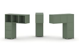 Concept Надставка низкая CN.ONN-003 Кобо/Металл Белый 1099*365*1130 - Фото предпросмотра