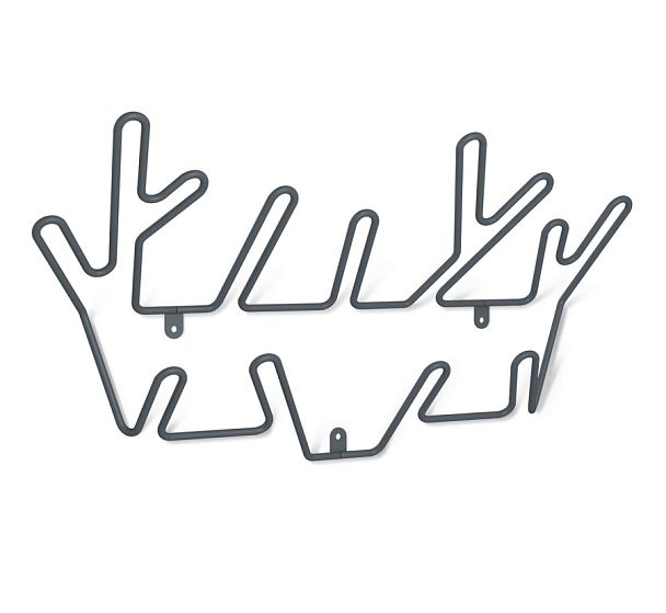 Вешалка Sheffilton SHT-WH36 антрацит - Вид 1