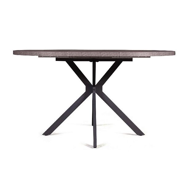 Стол круглый Vegas раздвижной (100+40) камень темный - Вид 10