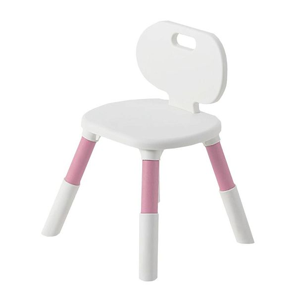 Стул детский BRABIX KIDS CC-001, 2-8 лет, пластик розовый + белый, 533294 - Вид 2