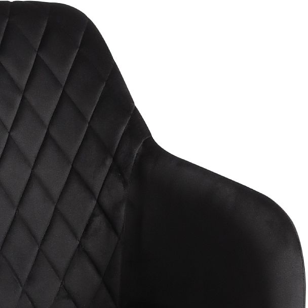 Комплект полубарных поворотных кресел Барли К, черный H75/белый, 4 шт. - Вид 9