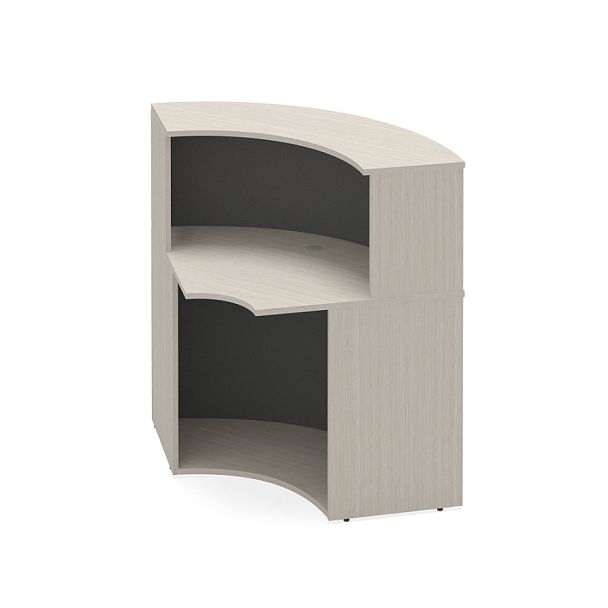 Стойка-ресепшн "Тандем"  ПК-УНФО-СКР90х90-В1-909 дуб альпийский - Вид 1