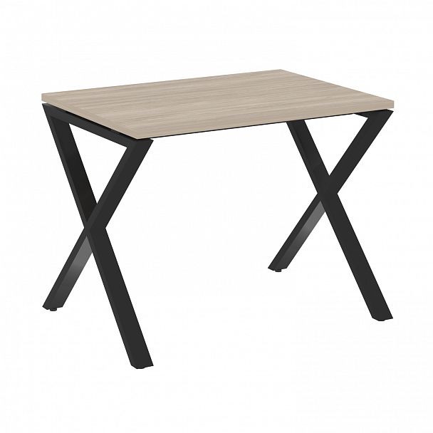 Стол рабочий "Loft" VR.L-SRX-1.7 дуб аттик/черный - Вид 1
