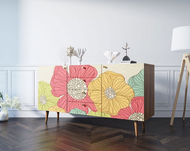 Комод "Berber" с ящиками 5 принт - Вид 6