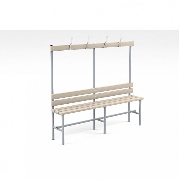 Скамья со спинкой 1500 - Вид 1