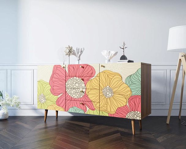 Комод Berber с ящиками 5 принт арт BB14/Print_05 - Вид 3