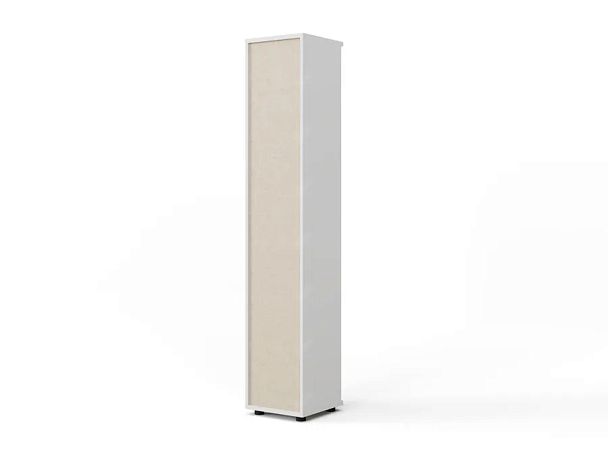 ЛАЙТ / LIGHT RLG026-35x35 Узкий стеллаж 35x35x183 Белый - Вид 5