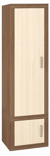 Шкаф платяной Toivo ТОЙ ШК 60/60 Д Карамель/Шамони - Вид 1
