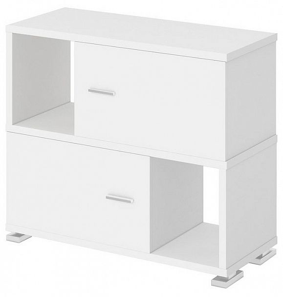 Тумба комбинированная Домино СБ-30/2 Белый - Вид 1