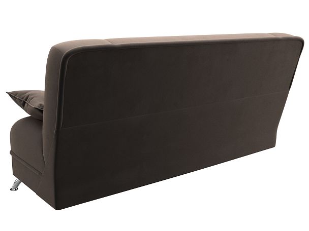 Диван Книжка Анна (полностью велюр коричневый) - Вид 6