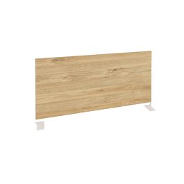 Onix Экран боковой (ЛДСП) O.EKR-80 Тиквуд светлый/Белый металл 800*370*18 - Фото предпросмотра