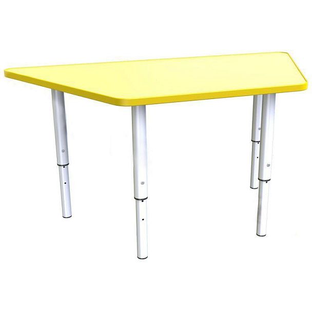 Стол детский трапеция на металлокаркасе с регулируемыми ножками СТ-033, гр.0-3 - Вид 1