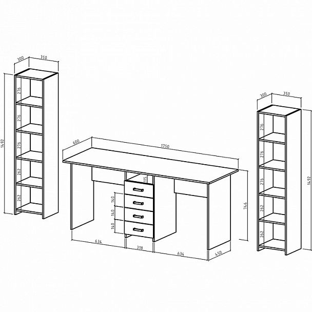 Рабочее место Лайт-11 - Вид 2