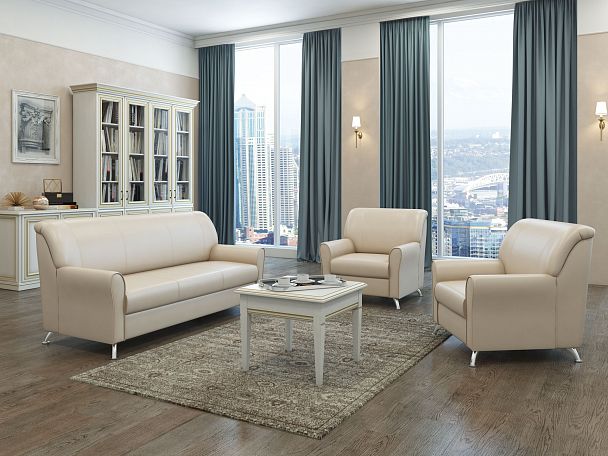 Диван трехместный Europe 178x83x87 чёрный - Вид 2