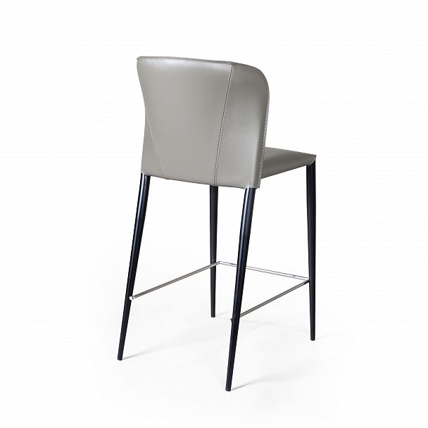 Стул полубарный Albert, кожа тауп - Вид 5