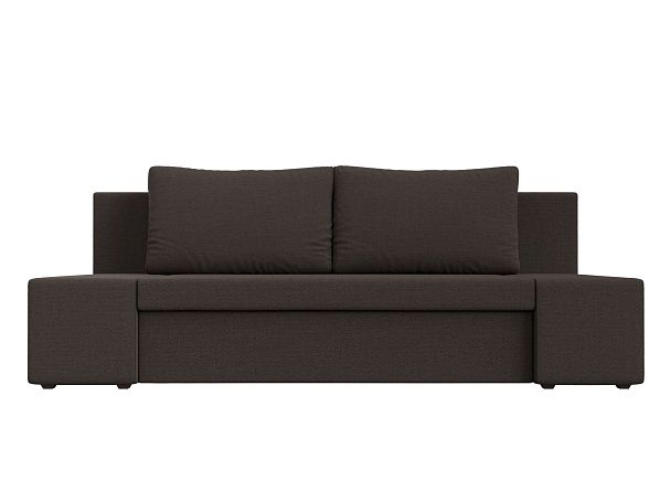 Диван прямой Сан Марко Рогожка коричневый - Вид 2