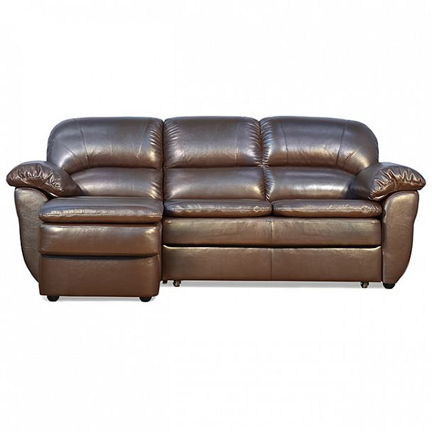 Угловой диван "Сиэтл" БЛ-2РУ кожа - Вид 2