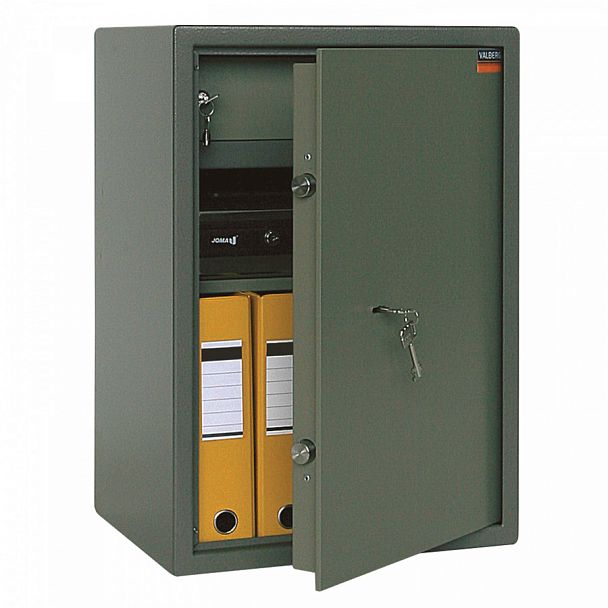 Сейф VALBERG "ASM-63T", 630х440х355 мм, 38кг, ключевой замок+полка, крепление к стене, полу - Вид 1