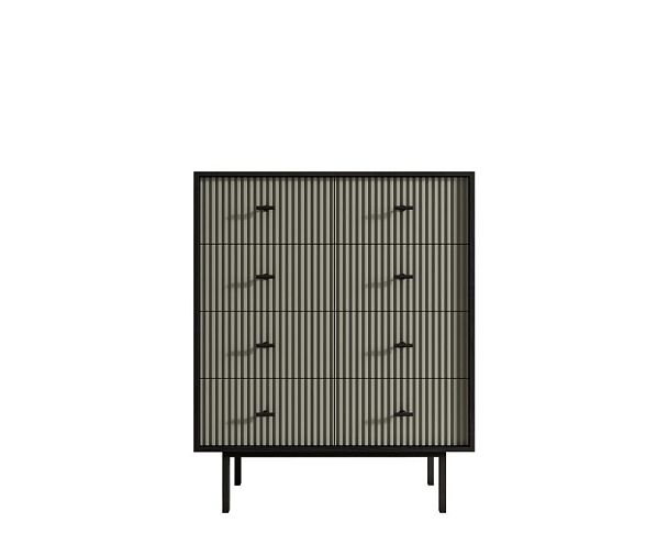 Комод на восемь ящиков Emerson арт EM20/gray/L - Вид 1