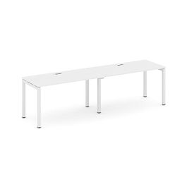 Стайл Проджект Рабочая станция 1 сторон. SN-5P.ORS-002 Белый/Металл Белый 2360*600*750 - Фото предпросмотра