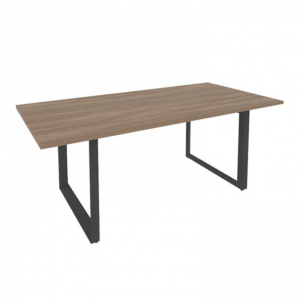 Стол переговорный "Onix direct" O.MO-PRG-19 дуб аризона/антрацит - Вид 1