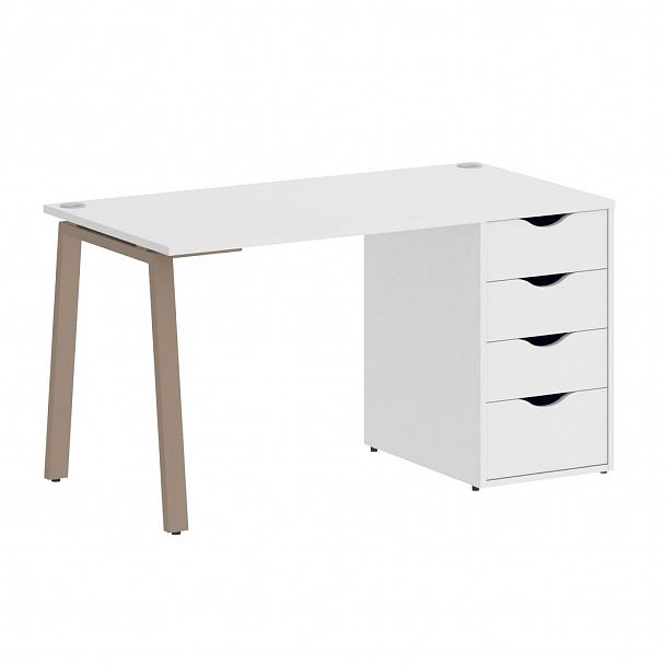 Стол "Home office" VR.SP-3-158.4.A белый бриллиант - Вид 3