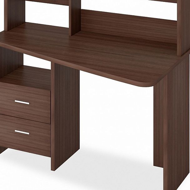 Стол компьютерный Домино Лайт СКЛ-Трап120+НКЛ-120 Шамони правый - Вид 2