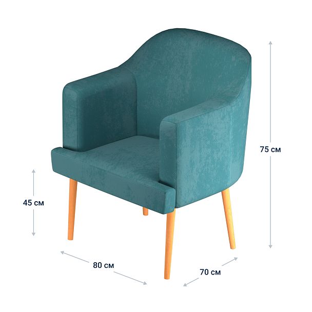 Кресло Тусон, букле - Вид 7