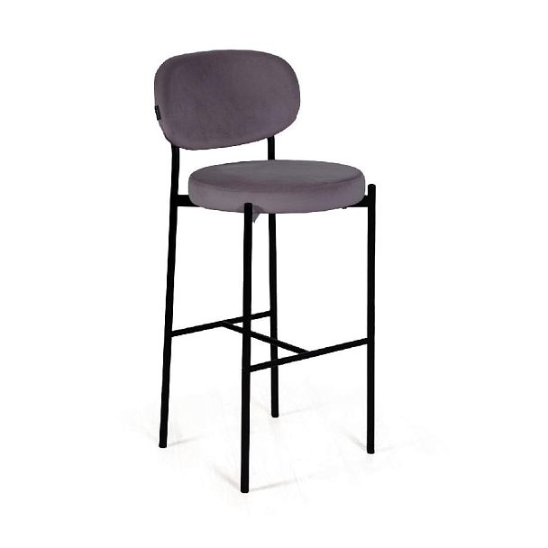 Стул барный Mason, бархат серый 27 - Вид 2