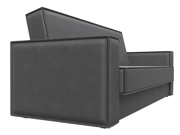 Диван-книжка Куба Искусственная замша серый - Вид 3