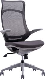 Кресло руководителя Everprof Spirit (Спирит) Сетка Серый - Фото предпросмотра
