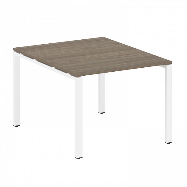 Стол для переговоров "Metal System" БП.ПРГ-1.1 вяз/белый - Вид 1