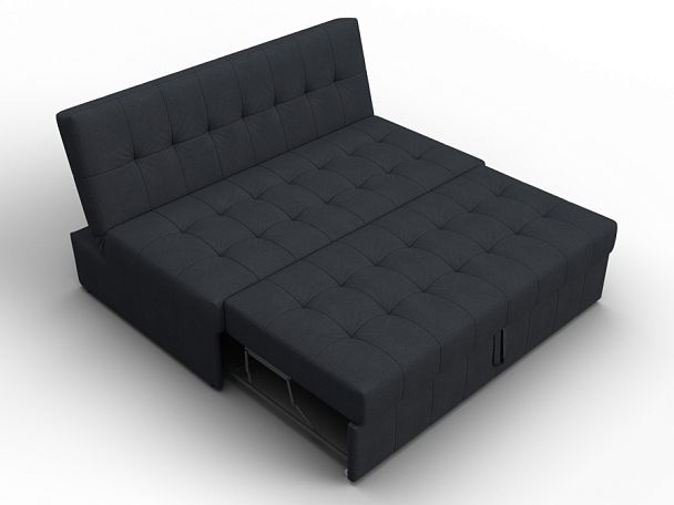 Диван прямой Лига-107 (140) Замша серый - Вид 7