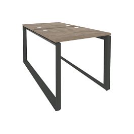 Onix Рабочая станция на О-образном м/к O.MO-D.RS-2.0.7 Тиквуд темный/Антрацит металл 780*1475*750 - Фото предпросмотра