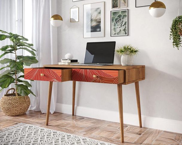 Стол рабочий Berber малый принт 49 арт BB32/Print_49 - Вид 2