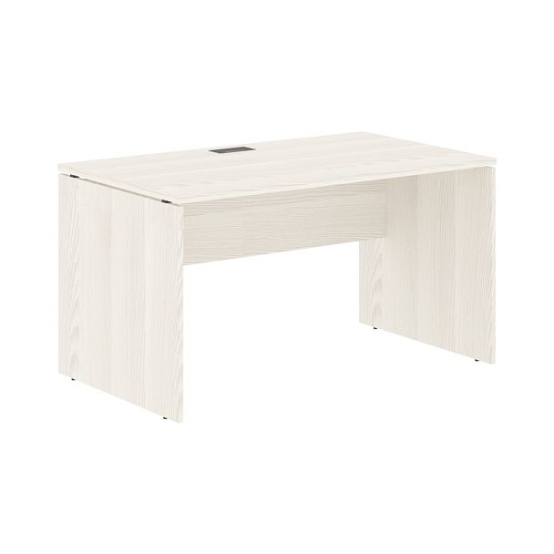 Стол прямой EDST 1380 Ясень Траун/Мокко 1360х800х750 EDIS - Вид 1