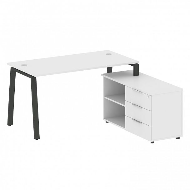 Рабочая станция "Metal System" БА.РС-СТС-2.3 белый/антрацит - Вид 1