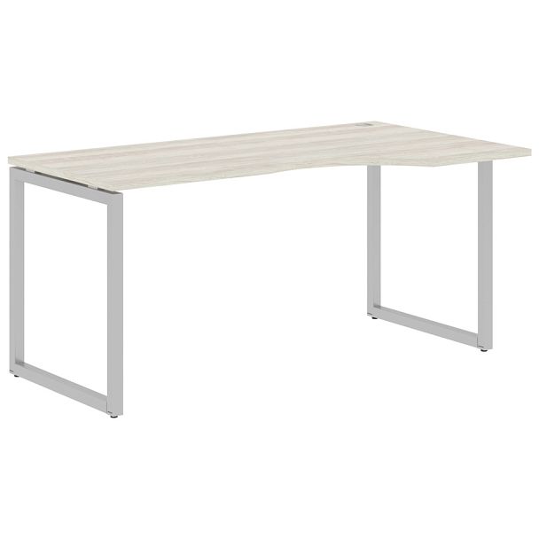 Стол эргономичный XQCET 169(R) Сосна Эдмонт/Алюминий 1600х900х750 XTEN-Q - Вид 1