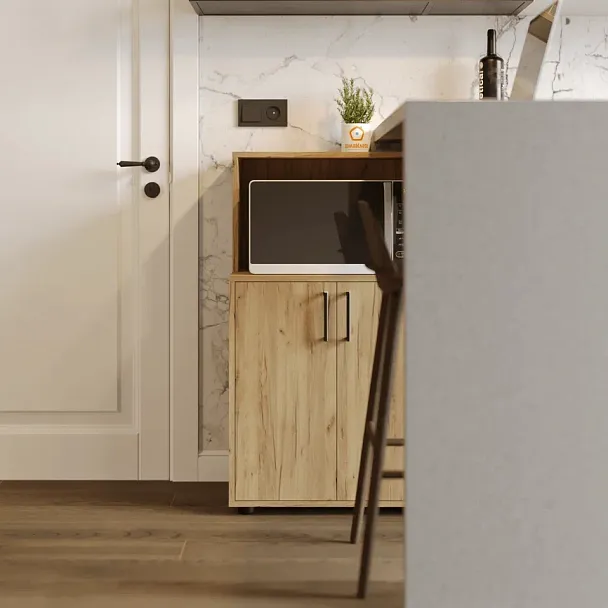 Комод универсальный Браво 1, дуб золотой - Вид 5