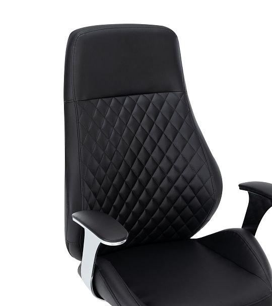 Кресло CHAIRMAN CH790, экокожа, черный - Вид 6