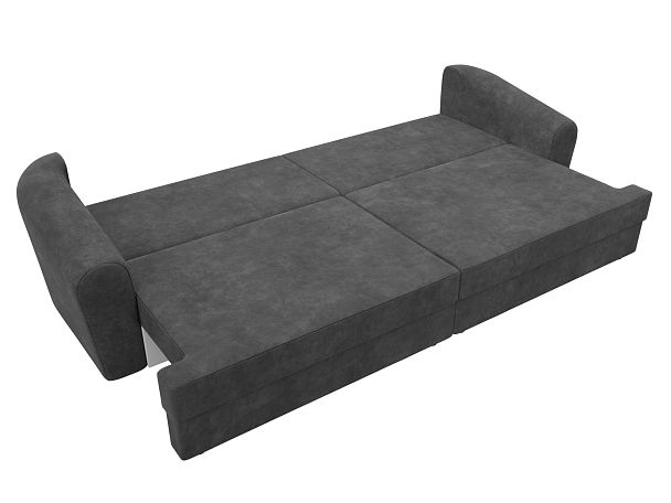 Диван прямой Милтон Велюр серый - Вид 10