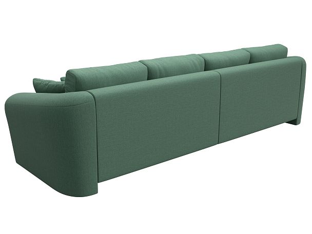 Диван прямой Милтон Рогожка зеленый - Вид 6
