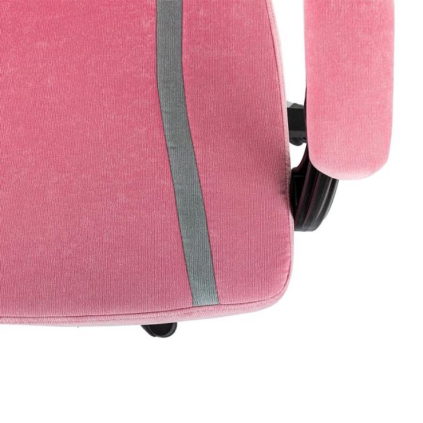 Кресло компьютерное BRABIX ''Shooter GM-123'', 2 подушки, ткань, розовое/серое, 533213 - Вид 11