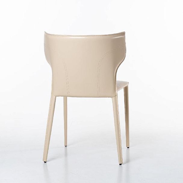 Стул Austin, кожа бежевый - Вид 7